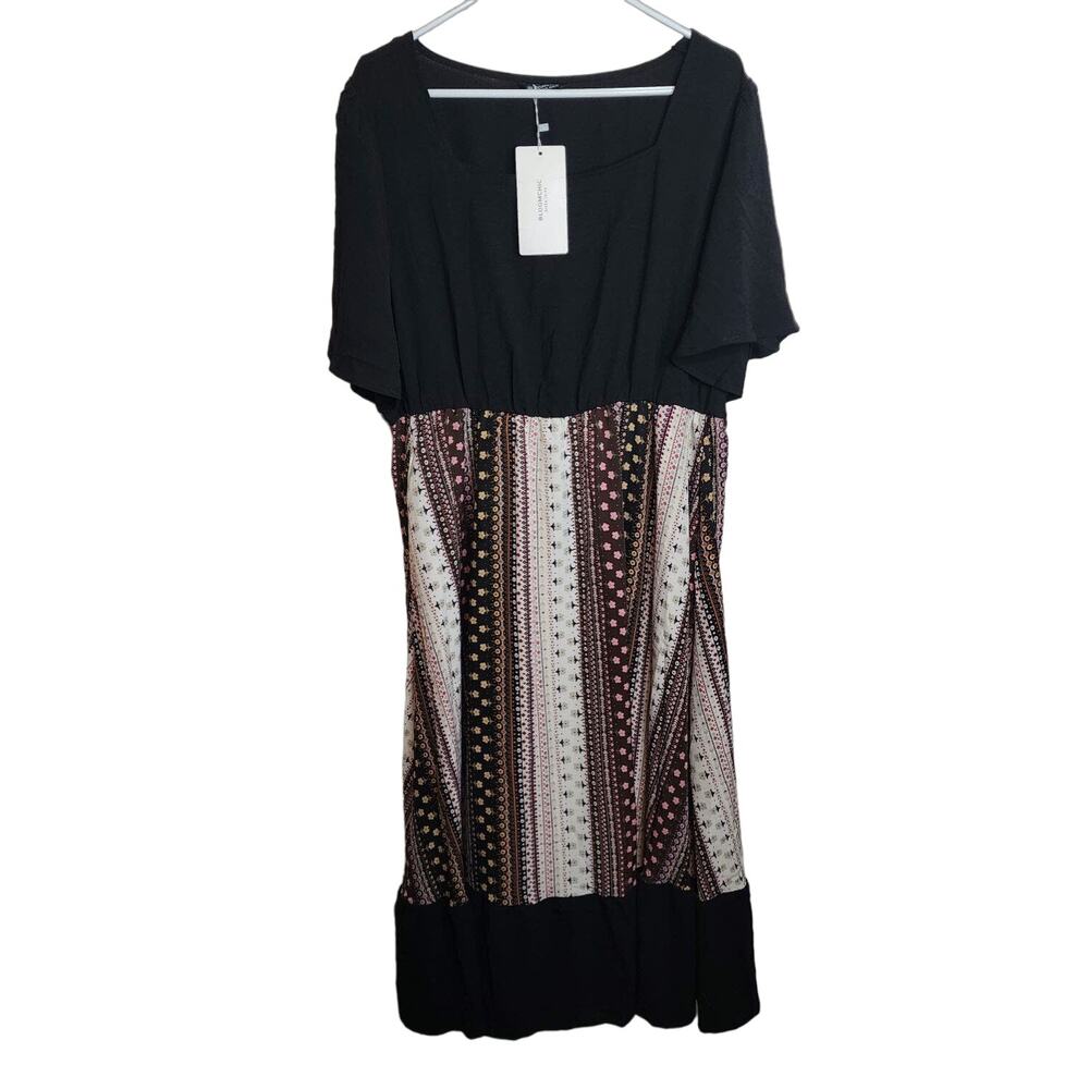 BloomChic Printed Maxi Dress, NWT, US 18/20
